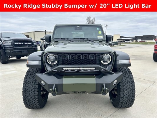 2024 Jeep Wrangler Willys Wheeler Rocky Ridge in Mattoon, IL, IL - Dan Pilson Auto Center, Inc.